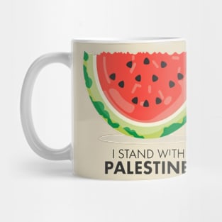 I stand with palestine Mug
